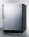 Summit 24" Wide All-Refrigerator With Thin Handle