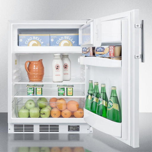 Summit 24" Wide Break Room Refrigerator-Freezer