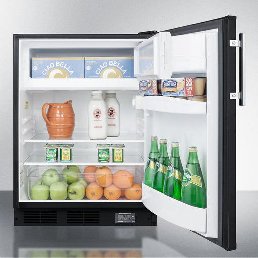 Summit 24" Wide Break Room Refrigerator-Freezer