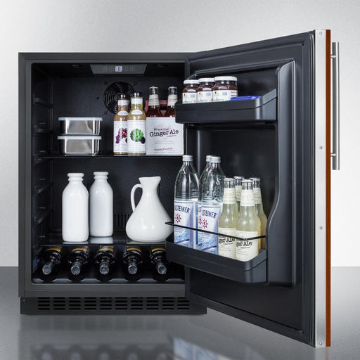 Summit 24" Wide Built-In All-Refrigerator ADA Compliant