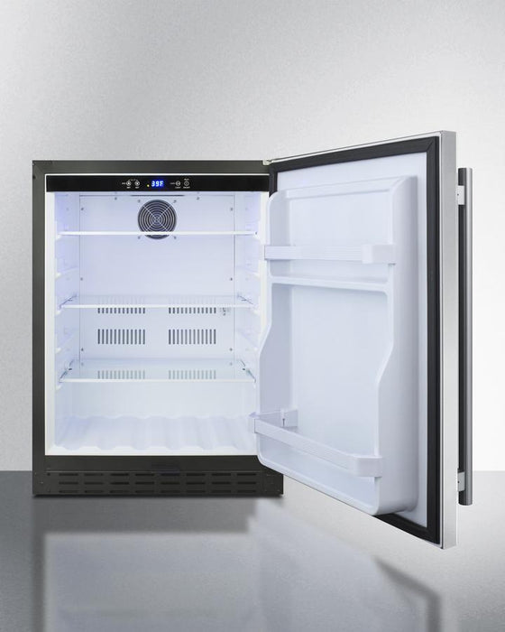 Summit 24" Wide Built-In All-Refrigerator ADA Compliant