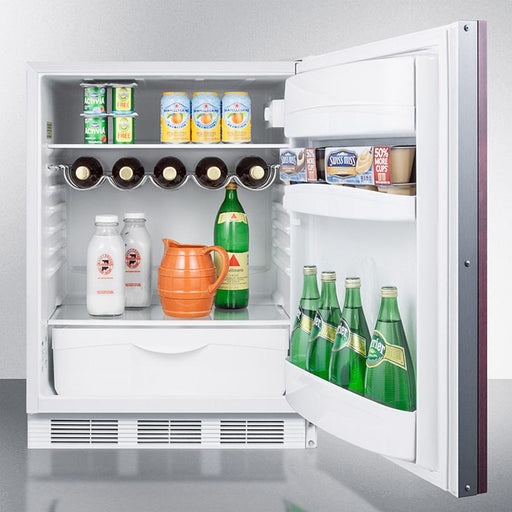 Summit 24" Wide Built-In All-Refrigerator ADA Compliant