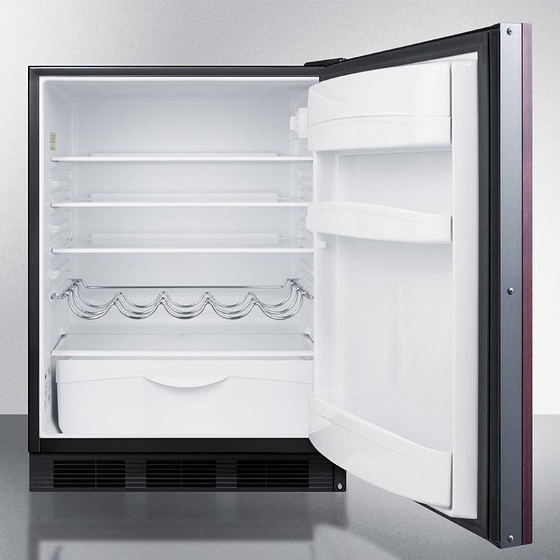 Summit 24" Wide Built-In All-Refrigerator ADA Compliant (Panel Not Included)