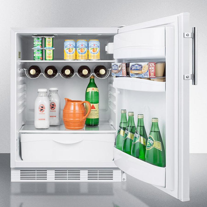 Summit 24" Wide Built-In All-Refrigerator