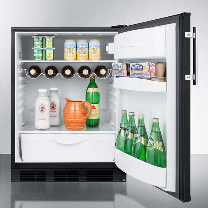 Summit 24" Wide Built-In All-Refrigerator