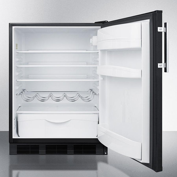 Summit 24" Wide Built-In All-Refrigerator