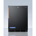 Summit 24" Wide Built-In All-Refrigerator with Antimicrobial Pure Copper Handle ADA Compliant