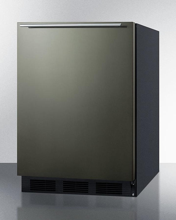 Summit 24" Wide Built-In All-Refrigerator With Horizontal Handle ADA Compliant