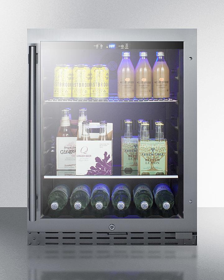 Summit 24" Wide Built-In Beverage Cooler ADA Compliant