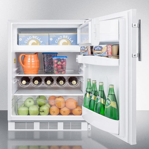 Summit 24" Wide Built-In Refrigerator-Freezer ADA Compliant