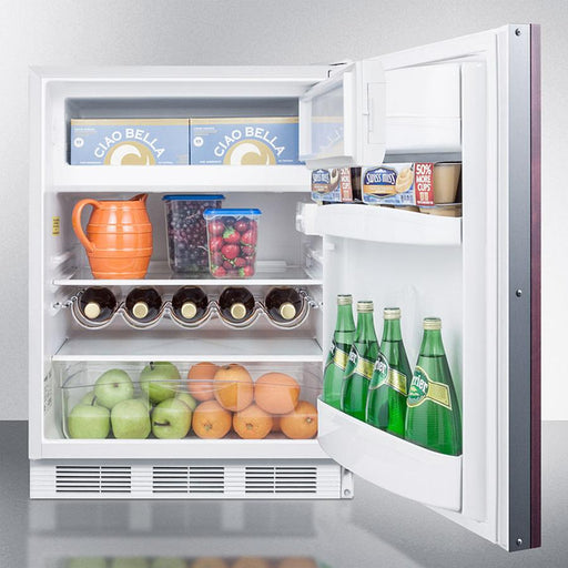 Summit 24" Wide Built-In Refrigerator-Freezer ADA Compliant