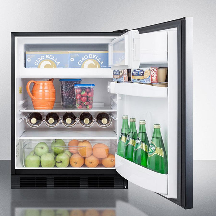 Summit 24" Wide Built-In Refrigerator-Freezer ADA Compliant