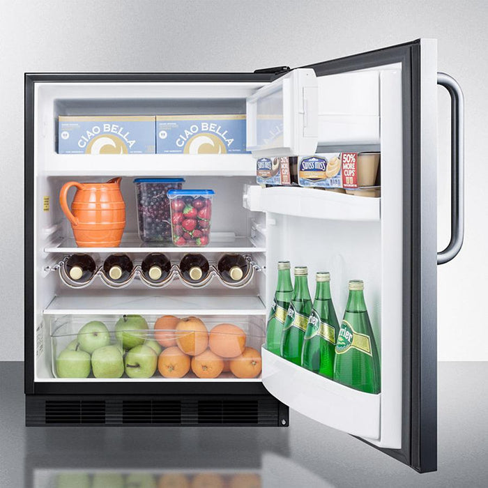 Summit 24" Wide Built-In Refrigerator-Freezer ADA Compliant