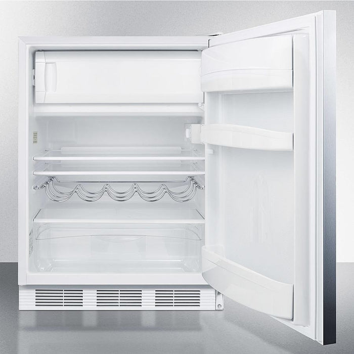 Summit 24" Wide Built-In Refrigerator-Freezer