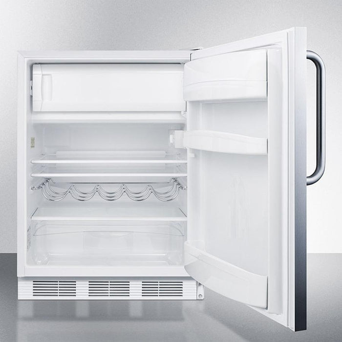 Summit 24" Wide Built-In Refrigerator-Freezer