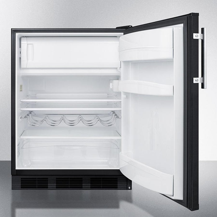 Summit 24" Wide Built-In Refrigerator-Freezer