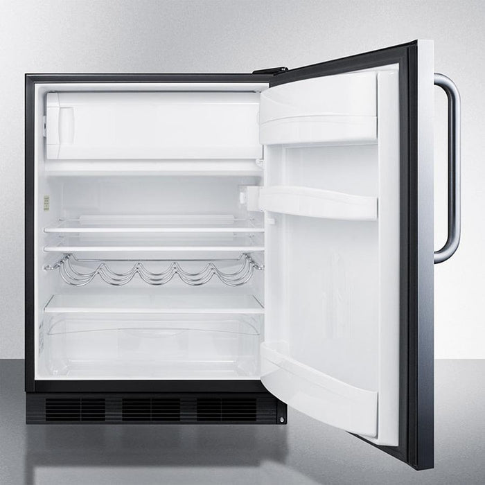 Summit 24" Wide Built-In Refrigerator-Freezer