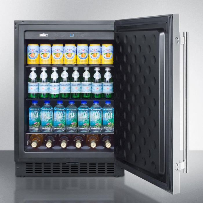 Summit 24" Wide Frost-Free Built-In All-Refrigerator