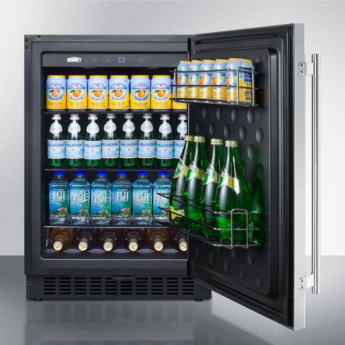 Summit 24" Wide Frost-Free Built-In All-Refrigerator