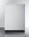 Summit 24" Wide Frost-Free Built-In All-Refrigerator With Horizontal Handle