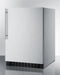 Summit 24" Wide Frost-Free Built-In All-Refrigerator With Thin Handle