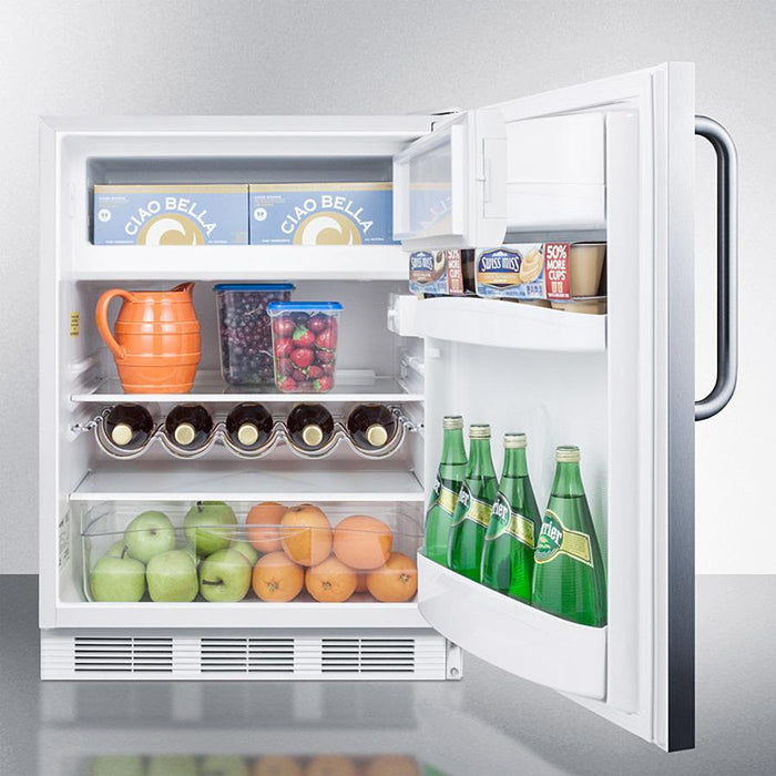 Summit 24" Wide Refrigerator-Freezer ADA Compliant