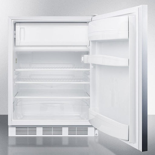 Summit 24" Wide Refrigerator-Freeze