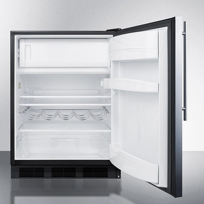 Summit 24" Wide Refrigerator-Freezer