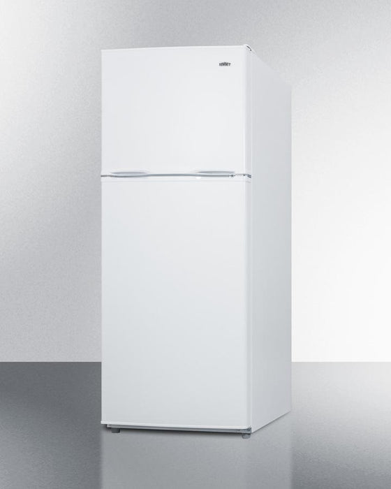 Summit 24" Wide Top Mount Refrigerator-Freezer With Icemaker