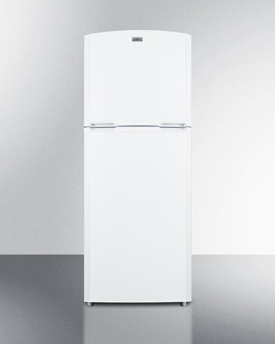 Summit 26" Wide Top Mount Refrigerator-Freezer With Icemaker