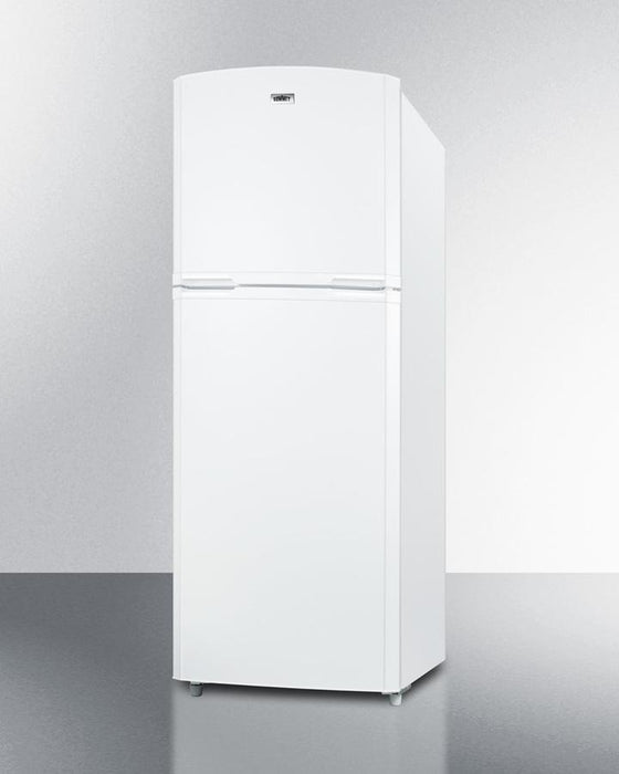 Summit 26" Wide Top Mount Refrigerator-Freezer With Icemaker