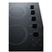 Summit 27" Wide 230V 5-Burner Radiant Cooktop