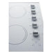 Summit 27" Wide 230V 5-Burner Radiant Cooktop