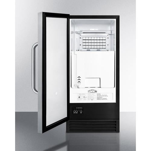 Summit Built-In 50 lb. Clear Icemaker ADA Compliant