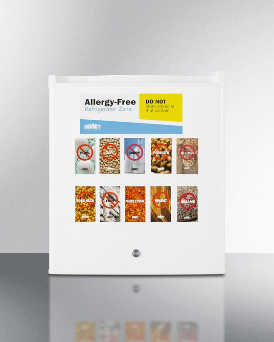 Summit Compact Allergy-Free All-Refrigerator