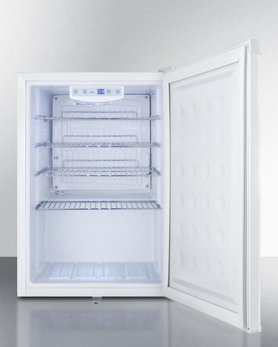 Summit Compact Built-In All-Refrigerator in White