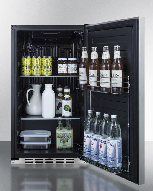 Summit Shallow Depth Built-In All-Refrigerator