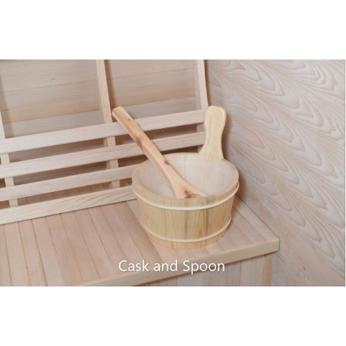 SUNRAY BRISTOW 2-PERSON OUTDOOR TRADITIONAL SAUNA