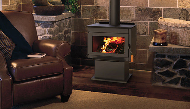 Superior Fireplaces 24 Inch Freestanding Wood Burning Stove Steel - WXS2016WS