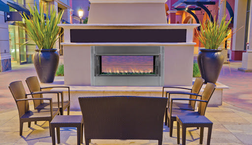 Superior Fireplaces 43" Linear Outdoor Fireplace Electronic - VRE4543