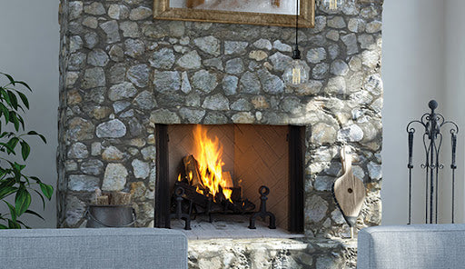 Superior Fireplaces 50" Paneled Wood Burning Fireplace - WRT4550