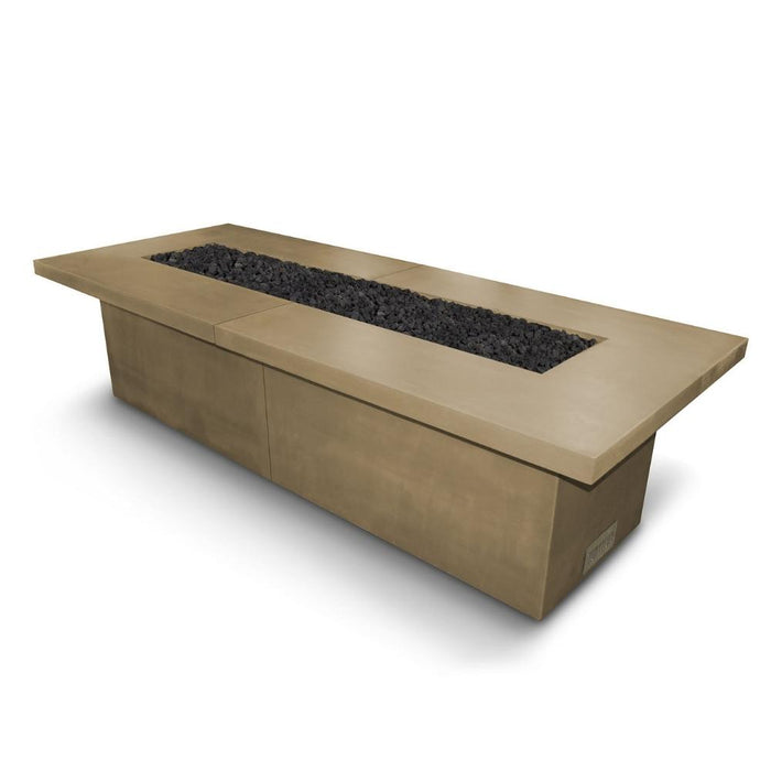 The Outdoor Plus 144" Newport Fire Table - Match Lit with Flame Sense System - OPT-NPTT144FSML