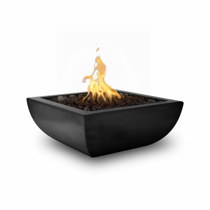 The Outdoor Plus 24" Avalon Concrete Fire Bowl - Match Lit - OPT-AVLFO24