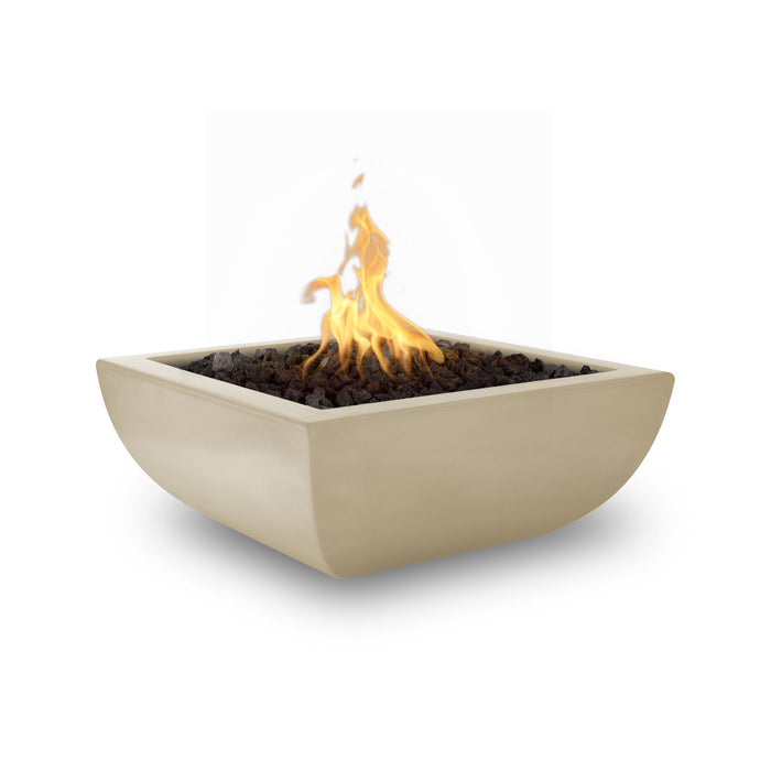 The Outdoor Plus 24" Avalon Concrete Fire Bowl - Match Lit - OPT-AVLFO24