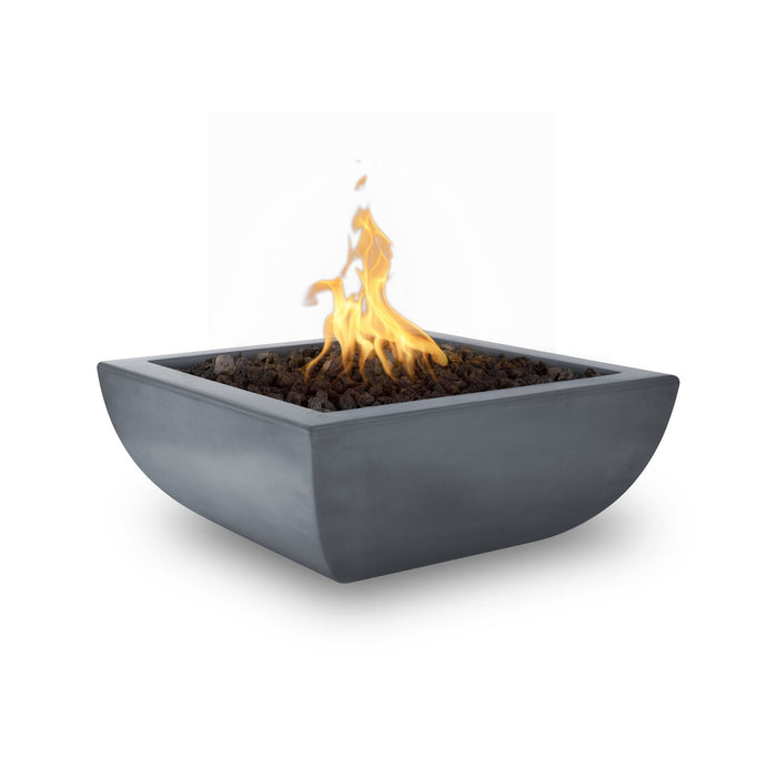 The Outdoor Plus 24" Avalon Concrete Fire Bowl - Match Lit - OPT-AVLFO24