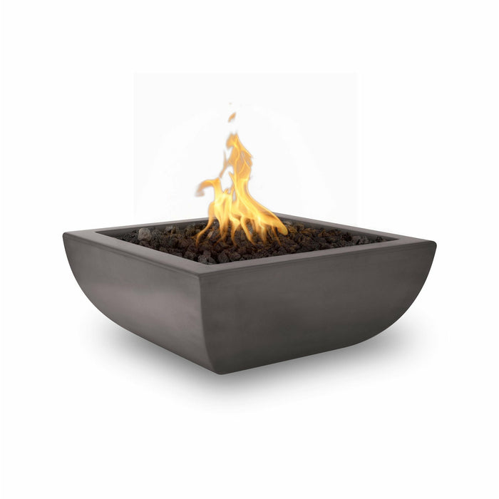 The Outdoor Plus 24" Avalon Concrete Fire Bowl - Match Lit - OPT-AVLFO24