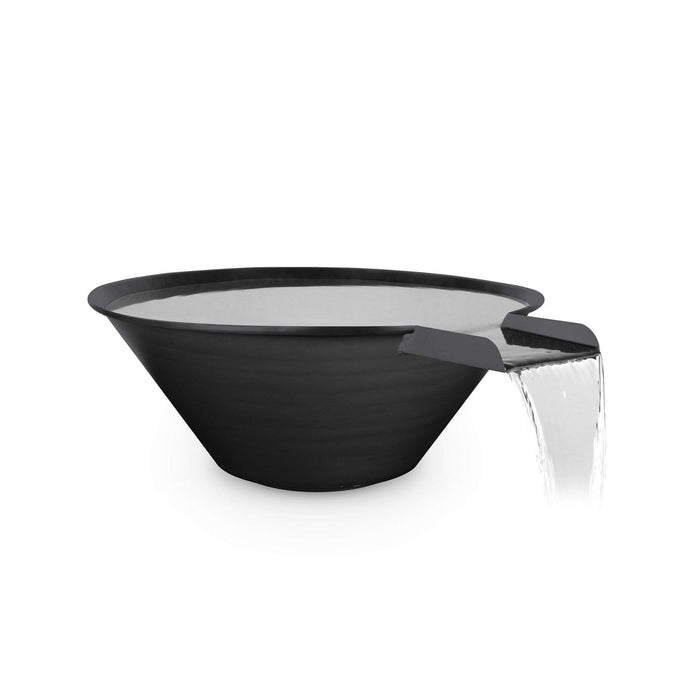 The Outdoor Plus 24" Cazo Powder Coated Water Bowl - OPT-R24PCWO