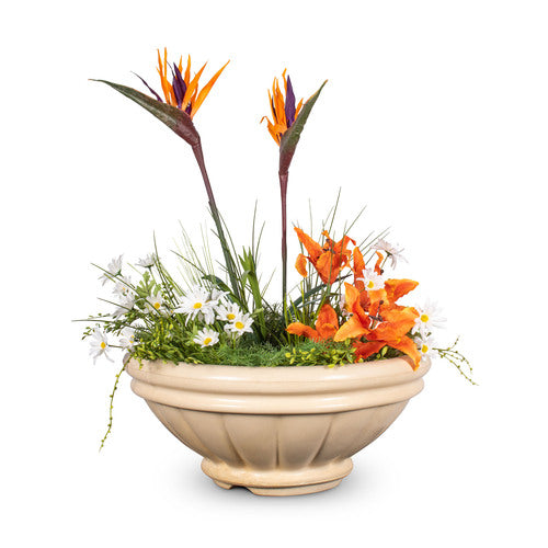 The Outdoor Plus 24" Roma GFRC Concrete Planter Bowl - OPT-ROMPO24