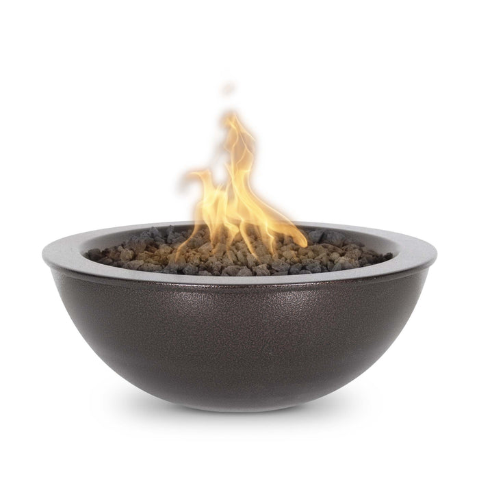 The Outdoor Plus 27" Sedona Powder Coated Fire Bowl - Electronic Ignition - OPT-27RPCFOE12V-1