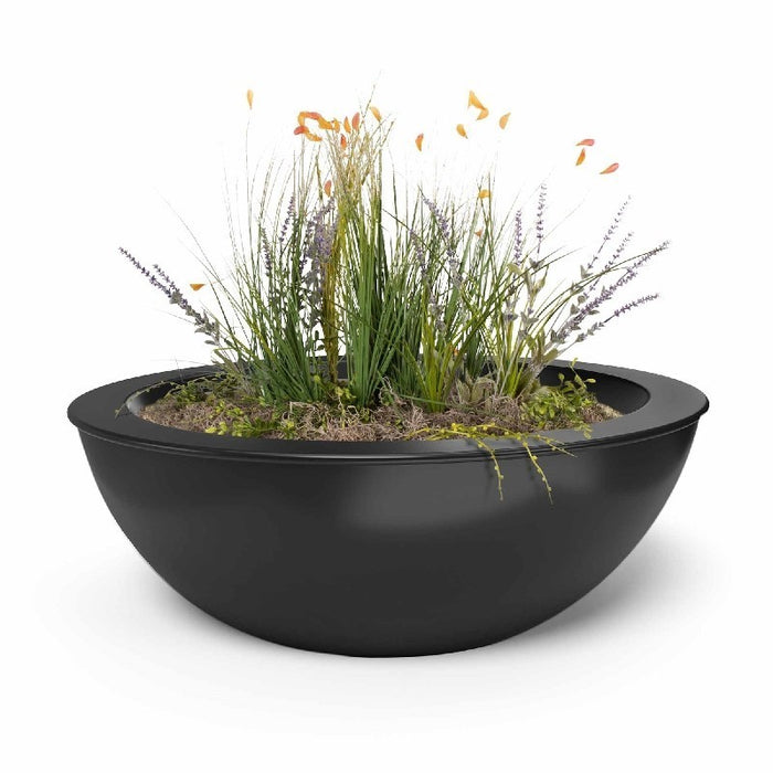 The Outdoor Plus 27" Sedona Powder Coated Planter Bowl - OPT-27RPCPO